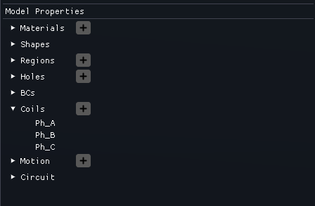 Eddy Current Coils list